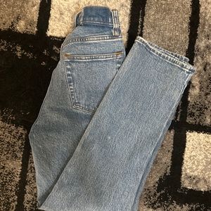 Abercrombie and Fitch Curve Love 90s straight leg jeans